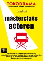 Voorkant flyer masterclass Gijs Scholten van Aschat